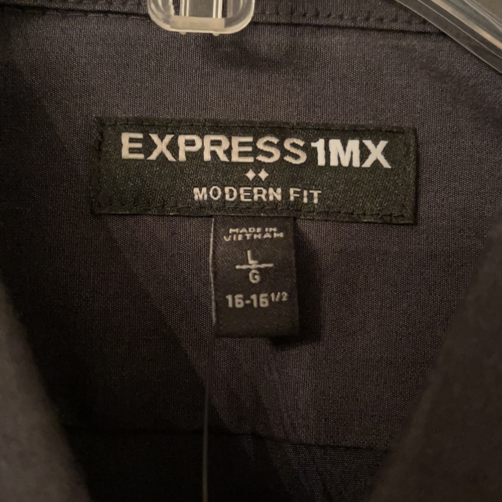 Express, button down shirt, large, modern fit - Picture 2 of 3